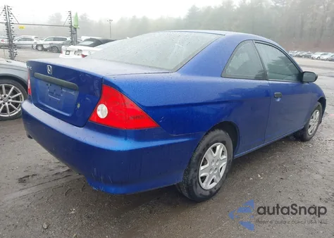 2004 Honda Civic Vp из США, поврежденный, VIN 1HGEM221X4L028406